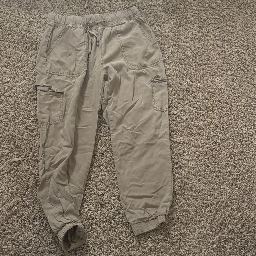 Womens Tan Cargo Pants